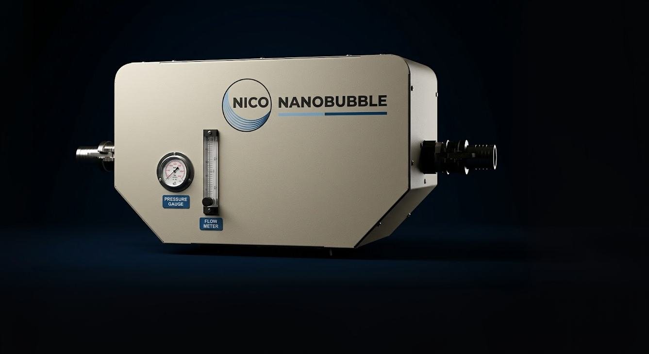 A nanobubble generator unit.